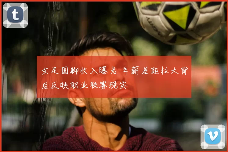 女足国脚收入曝光 年薪差距拉大背后反映职业联赛现实